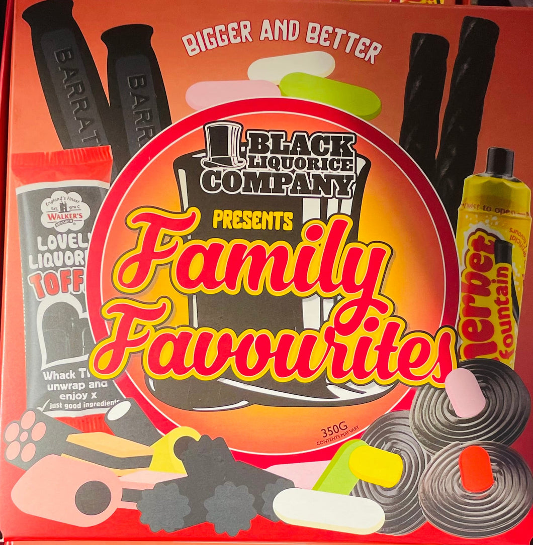 Family Favourites Liquorice Box