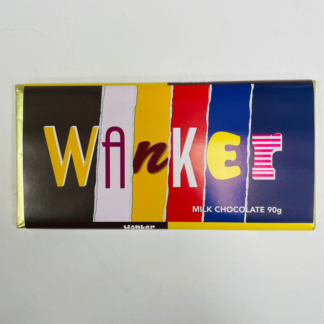 'Wanker' Chocolate Bar