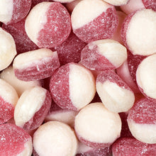 Load image into Gallery viewer, Strawberries &amp; Cream, Boiled Sweets, Humbugs, Thornes, Toffee Smiths, Vegetarian, 
