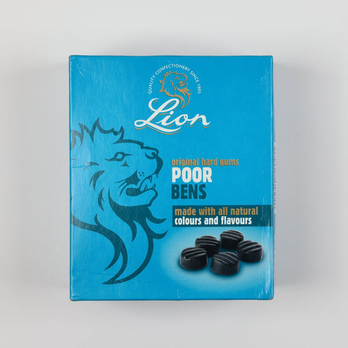 2kg Box of Lion's Poor Bens, Toffee Smiths, Lion's Originals, Wheat Free