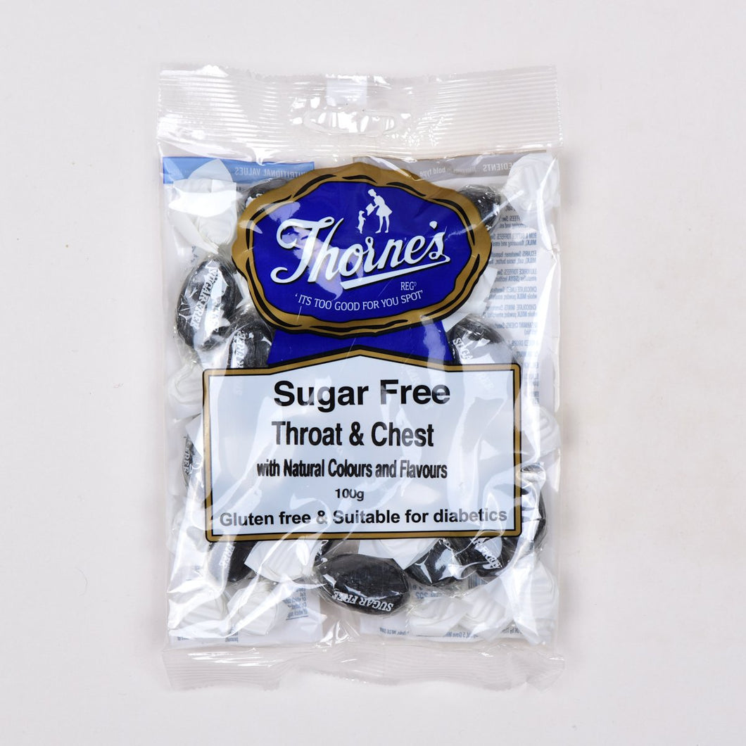 Throat and Chest, Sugar Free Sweets, Thornes, Toffee Smiths, 100gr, Gluten Free, Vegetarian